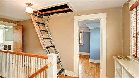 Benefits Of Insulating Your Attic Door Ladder