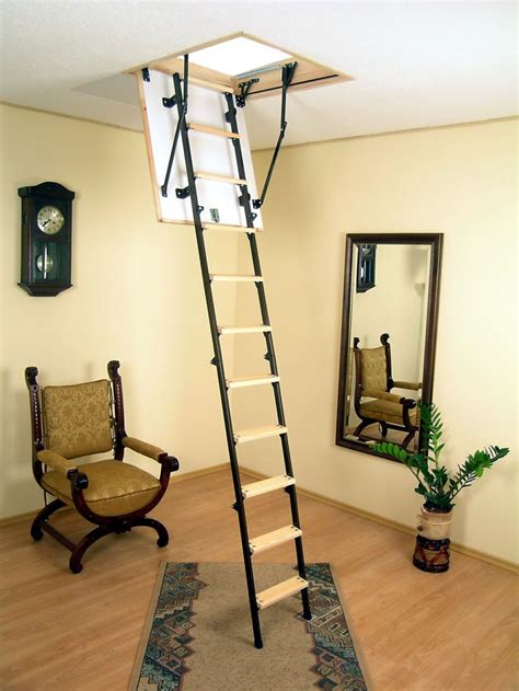 Maximizing Space With An Attic Door Ladder